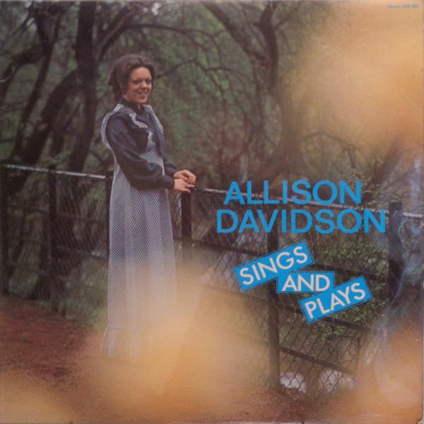 

Виниловая пластинка ALLISON DAVIDSON Поет и играет JDR350 Emblem Records Великобритания Классика Б/у