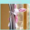 Bella Wear Dress Rabbit Curtain Tieback Animal Doll Toy Childrens Decor Room