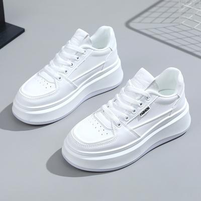 Chunky Vielseitige Damen Casual Sneakers Frühling Sommer Mode Atmungsaktiv Bequeme Flache Schuhe Gril Student Board Schuhe Straße