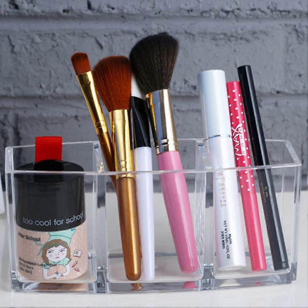 Acrylic Makeup Brush Organizer Holder Clear Cosmetic Brushes
