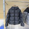 Winter New Hooded Down Jacket Women's Short Fashion White Duck Down Loose Puffs Thickened Bread Jacket