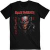 Classic Rock Metal Band Tshirt Iron Maiden T Shirt Senjutsu Black Cover Vertical Logo Official Mens Black