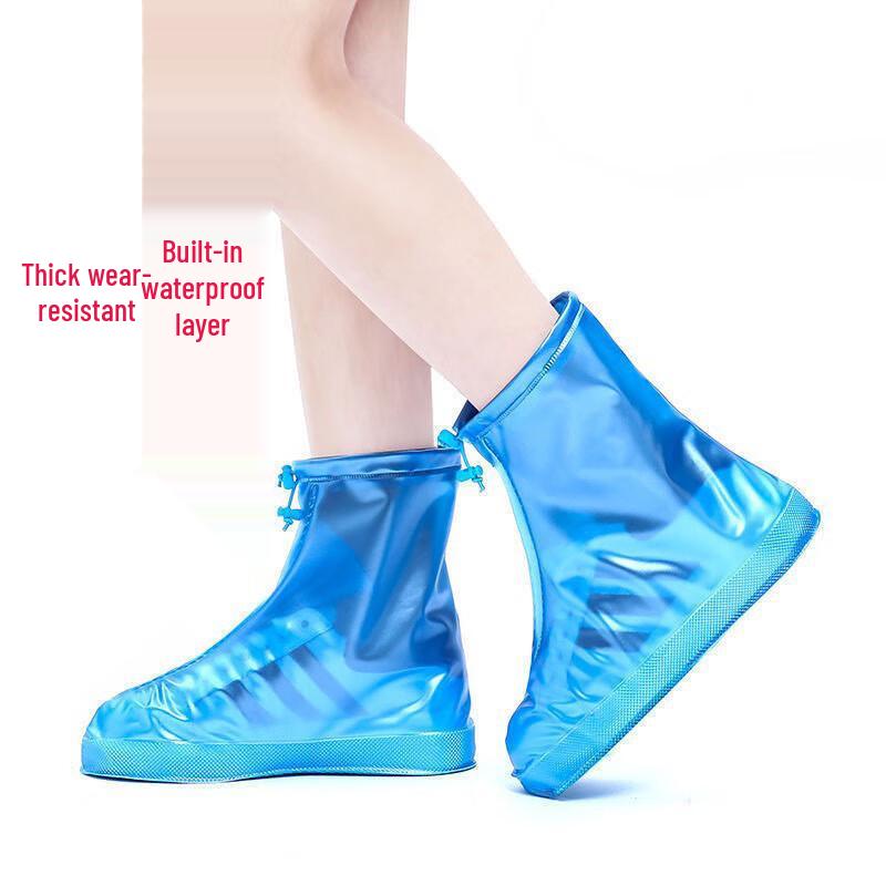 HUAZHENMIAN Outdoor Waterproof Silicone Shoe Covers