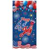 High-Quality Material American Flag Banner Indoor Decoration American Celebration Banner Colorful Balloons for Independence Day