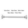 Clothes Rod Support Rod Adjustable Closet Rod for Closet Bathroom Wardrobe