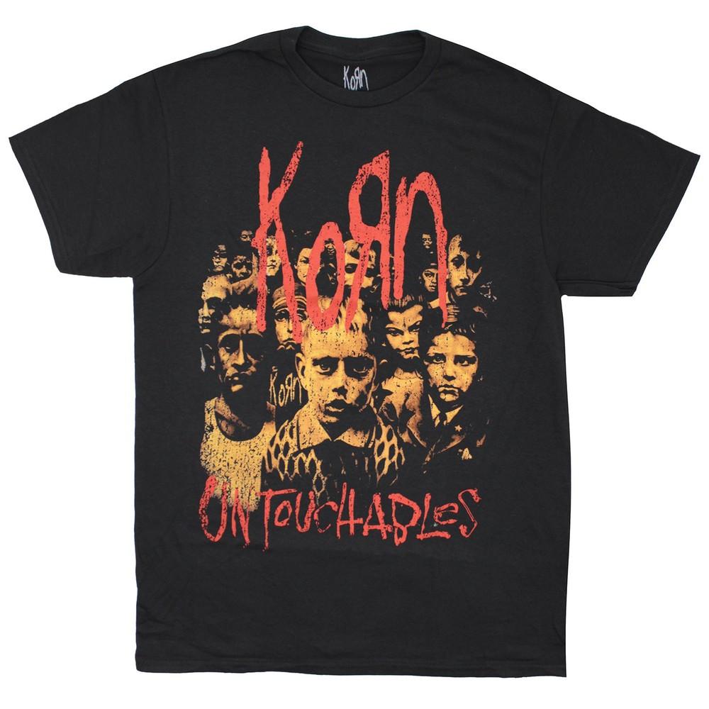 Men's Korn Untouchables T-shirt  Black