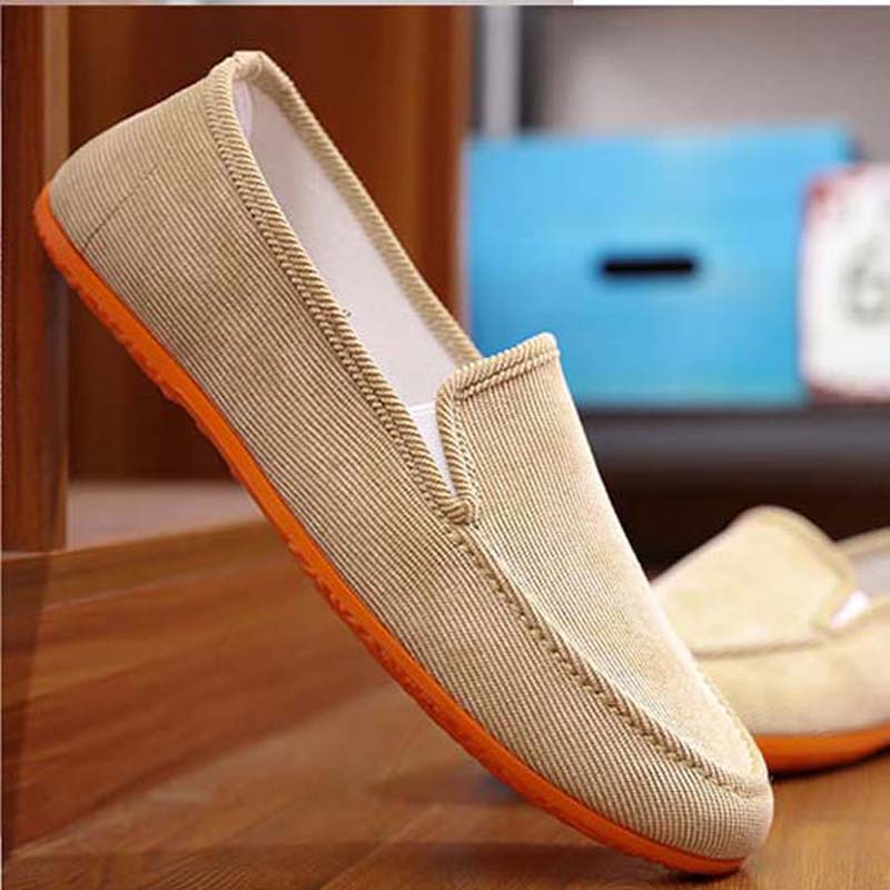 Scarpe estive traspiranti da uomo per guidare e camminare, scarpe di stoffa da uomo per il tempo libero