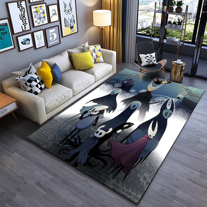 "Hollow Knight Inspired Design Carpet" suitable as a non-slip mat for the living room or bedroom sofa