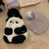Hot Water Bottle 2025 New Model, Rechargeable, Explosion-Proof, Thickened, Cute Dog Plush, Water-Filled, Can Be Inserted Into Hands