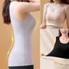 With Shelf Bra Lifting Shelf Bra Tank Thickened Warm Seamless Warm Underwear  Winter Autumn