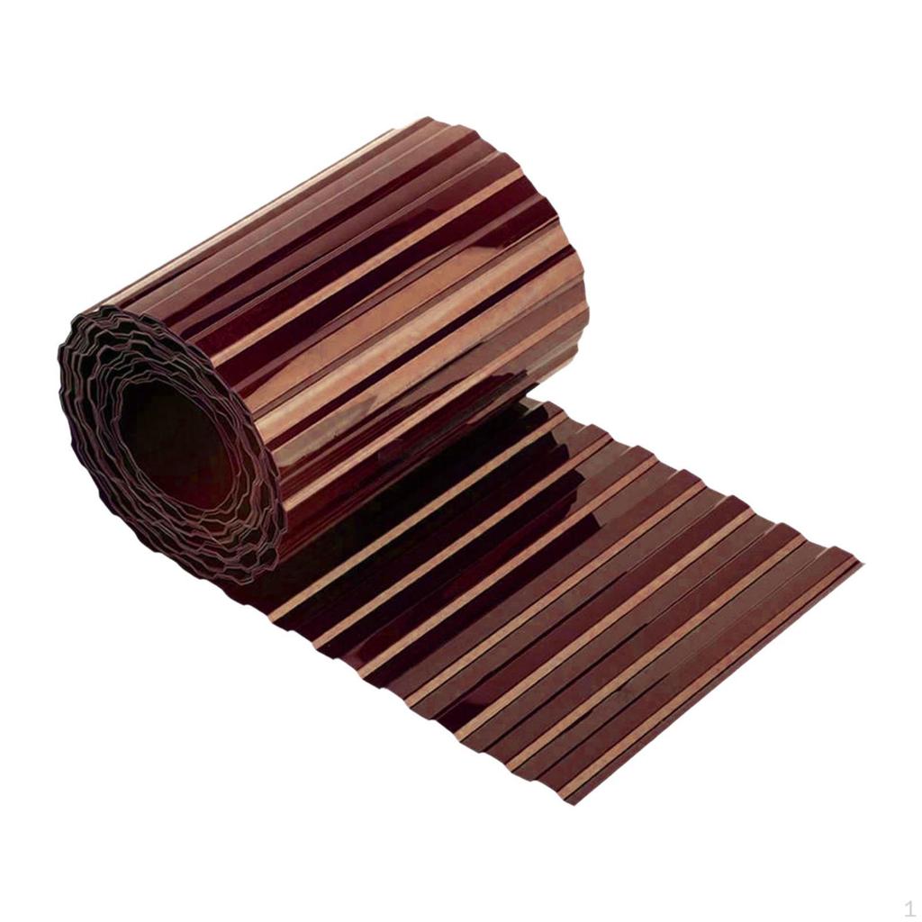 Edging, Flexible Structure, Plant Protection, Decorative Effect, Long, Waterproof, Heat-resistant,