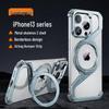 Z-Type Magnetic Metal iPhone 15 Pro Case: Drop-Proof & Heat-Dissipating