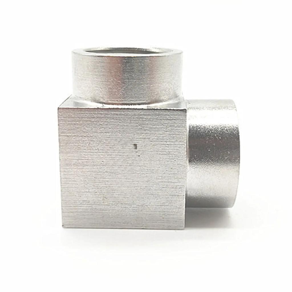 High Presssue 1/8" 1/4" 3/8" 1/2" 3/4" 1 BSP NPT Female Male Elbow 90 Deg Connector Coupler 304 Stainless Pipe Fitting Water Gas