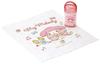 Skater Sanrio My Melody Baby Wipe Set with Case Big Ribbon