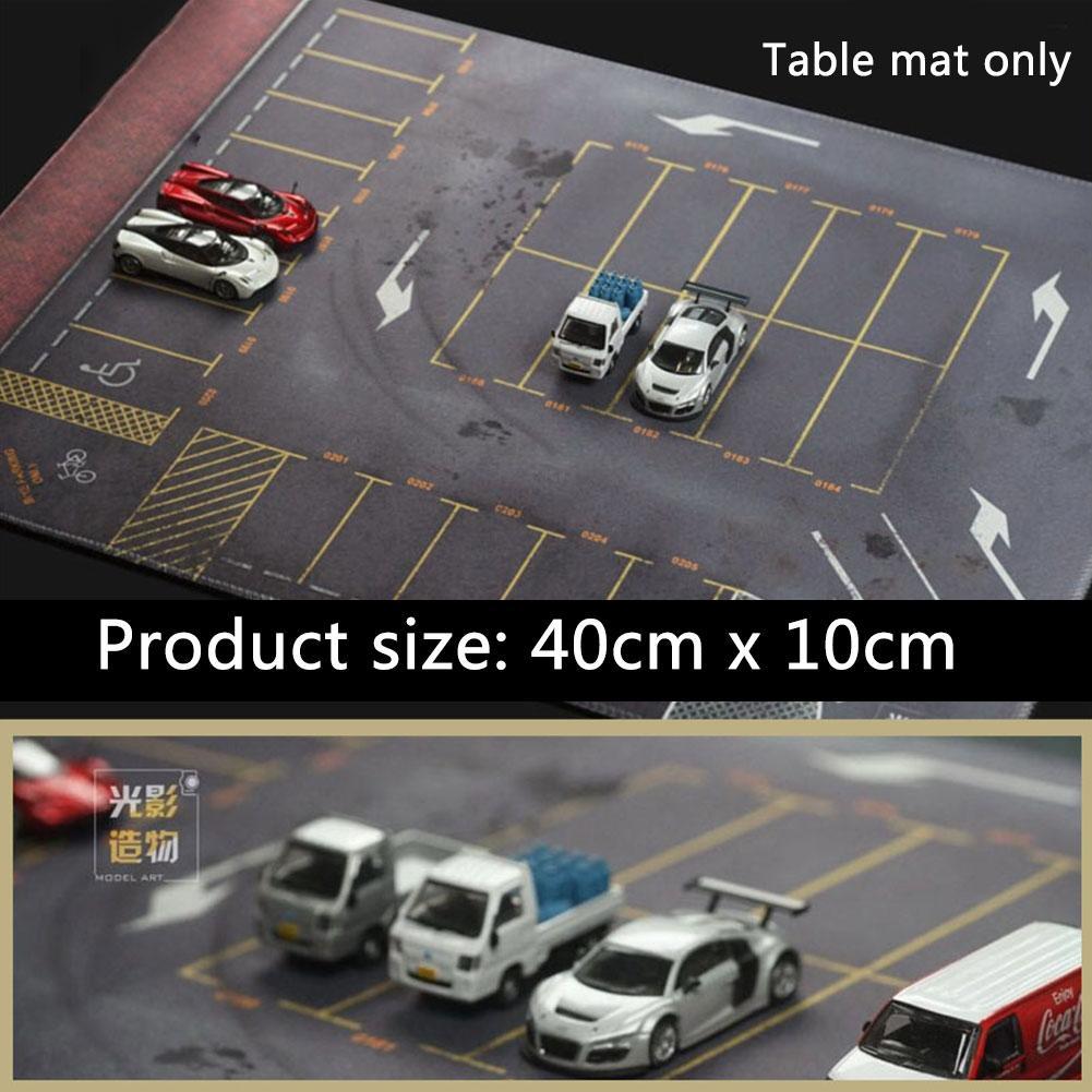 

1:64 Car Model Scene Parking Mat For Simulation Toy 40cm X 10cm Toys Recognition Children Traff R4X7 multicolor-one-size
