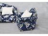 1:12 Dollhouse Miniature Floral Single Sofa for Living Rooms or Bedrooms