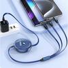 Cable Scalable Phone Car Interior 3 In 1 USB Fast Charging Cable For BMW Series X1 X3 X4 X6 E90 E91 I3 I4 F30 F48 F30 Keychain WS4