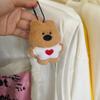 Plush Cartoon Our Three Series West Highland Little Dog Plush Toy Stuffed Doll Keychain Backpack Pendant Decora Children Gifts