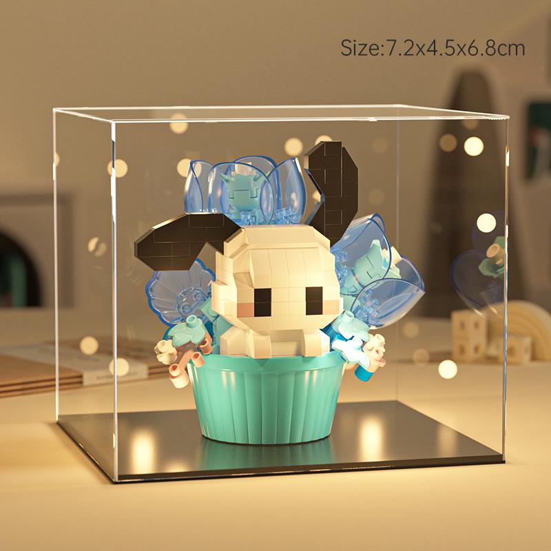 Cartoon Character Micro-blocks Star Belt Lu Kids' Educational Assembly Toys - Blind Box Edition