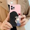 Islamic Muslim Hijabi Girls Womemen Phone Case For iPhone 11 12 13 14 Mini Pro Max XR X XS TPU Clear Case For 8 7 6 Plus SE 2020