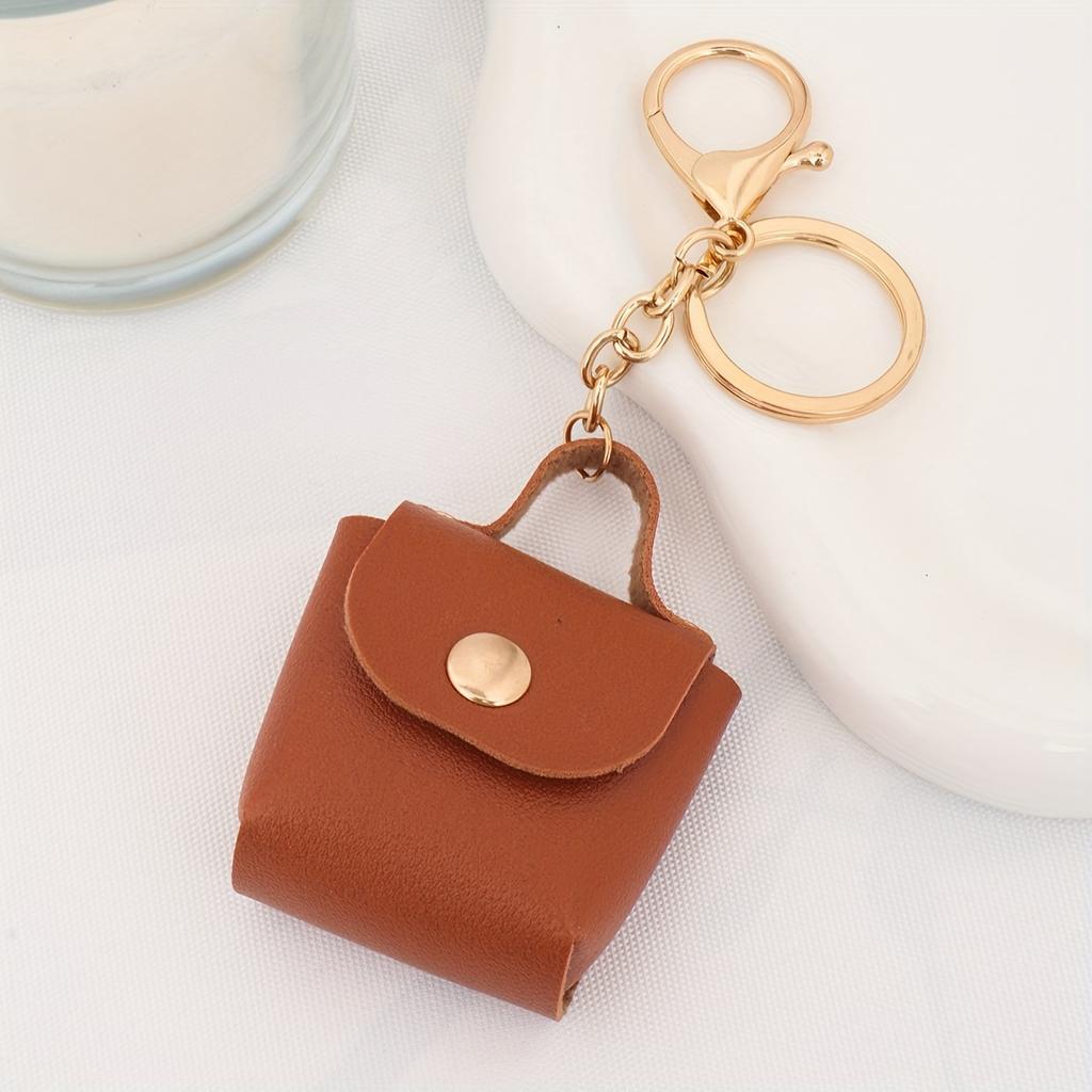 Cute Small Square Bag Keychain, Mini Storage Bag, Pendant Keychain, Mini Small Bag That Can Hold Change.