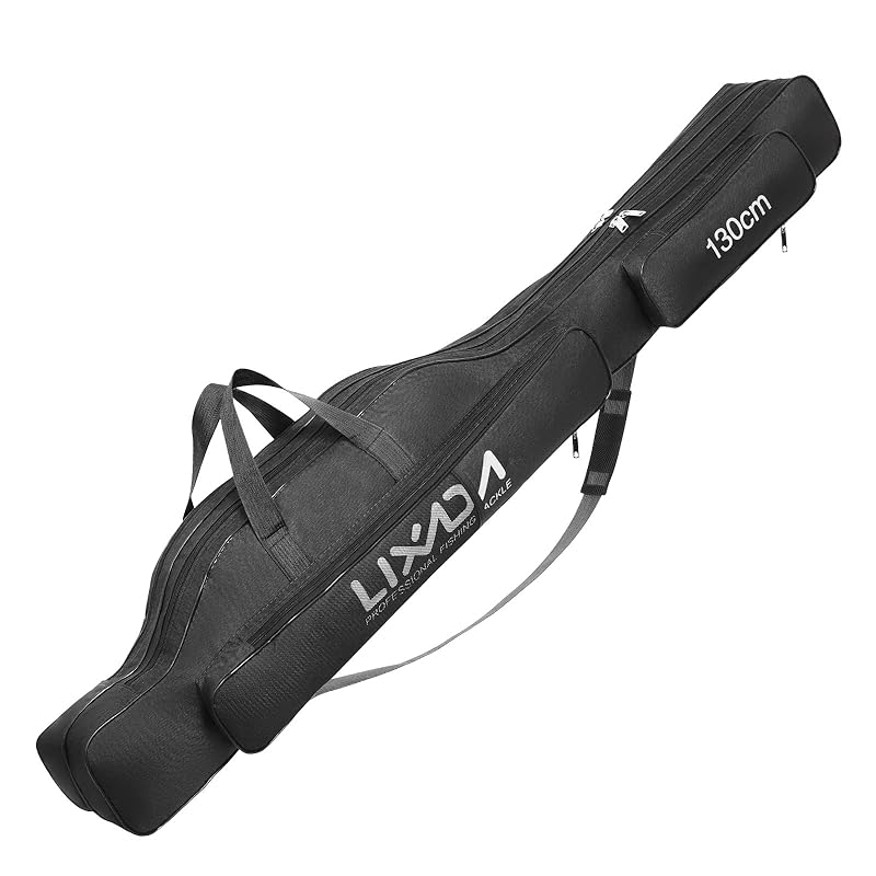 

Lixada rod case 130cm rod case fishing gear storage bag fishing rod case rod cover rod bag fishing rod case