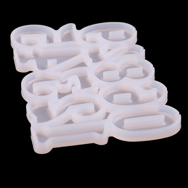 Numeric Shaped Modeling Diy Silicone Mold Birthday Cake Decorating Baking Mold