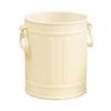 Cartoon Pen Holder Retro Bucket Shape Desk Organizer Large Capacity Storage Holder for Pens Pencils Makeup Brushes