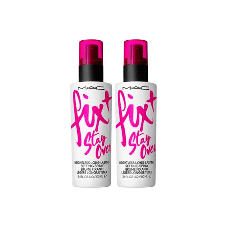 Mac Fix + Stay Over Легкий Стойкий Фиксирующий Спрей 100ml*2