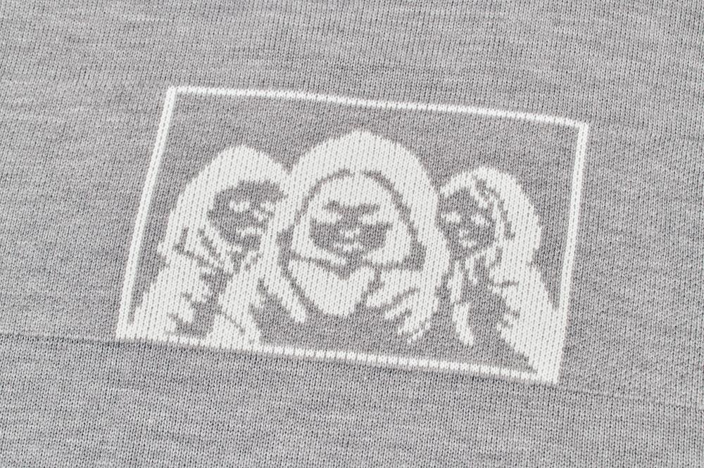 Dikeolteu Symbol Logo Knit - Gray