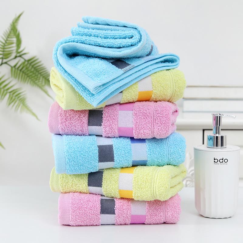 Ribbon Towel: Embroiderable Face Wash Towel for Home Use or Gift