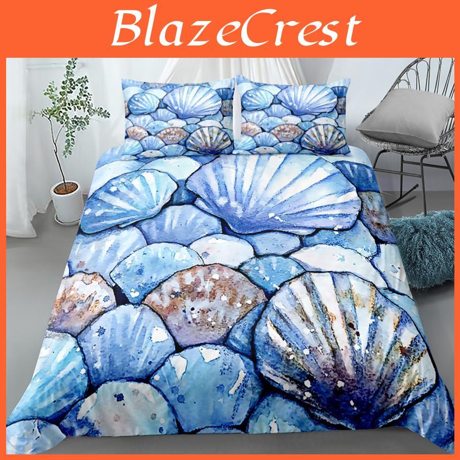 Rocks Color Beautiful Duvet Water Cover Set King Queen Double Full Twin Single Size Bed Linen Set