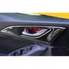 For Mazda 3 Axela 2014- Black Titanium Inner Car Door Handle Bowl Decor Trim