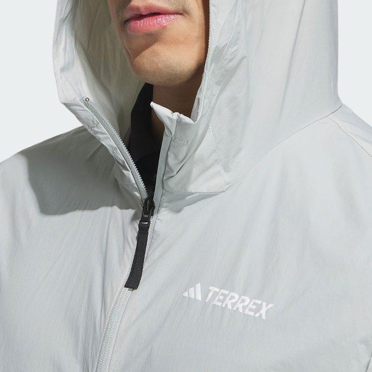 Adidas Jacket Men's Silver Gray IU2672