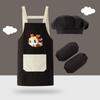 Arm Sleeve Painting Apron Cartoon Children's Bib New Chef's Uniform  Cooking