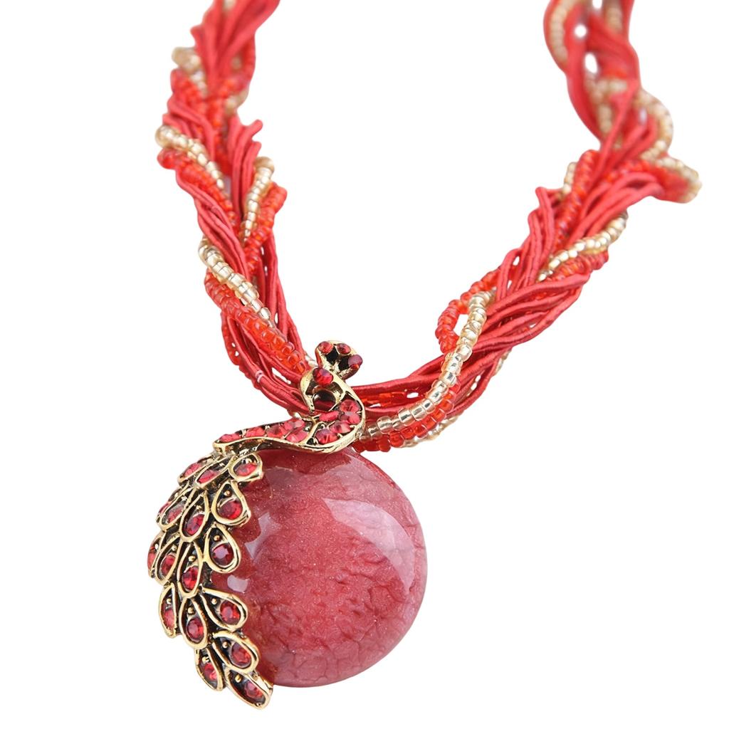 Collier Pendentif Ethnique Bohème, Collier Unique pour Femme
