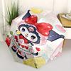 Maid Kuromi Automatic Folding Umbrella - 3 Folding Design, Vivid Cartoon Pattern, Suitable for Outdoor Activities, A Gift for Fans In All Seasons.Y063
