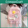Stylish Waterproof Backpack For School And Commute Lightweight Nylon Material