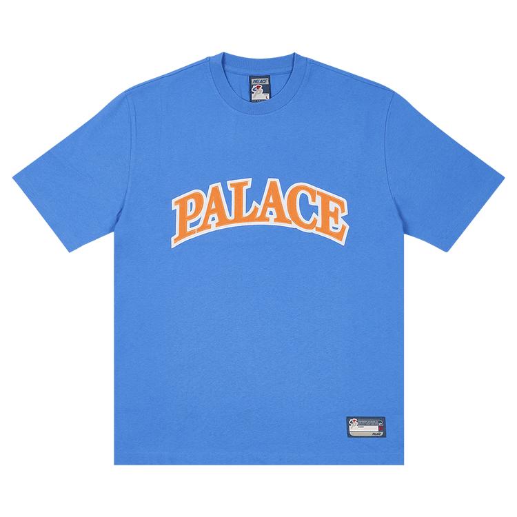 

Palace Футболка с аппликацией Arc Appliqué Palatial Blue Tops Unisex P26ES064 L