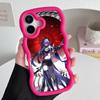 HSR Acheron Wavy Edge TPU Mobile Phone Case for iPhone 17 16 15 14 13 12 11 Air Pro Max Plus Colorful Cover