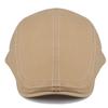 Solid Color Retro Newsboy Caps Adjustable Flat Visor Cap Casual Vintage Berets Hat  Male Female