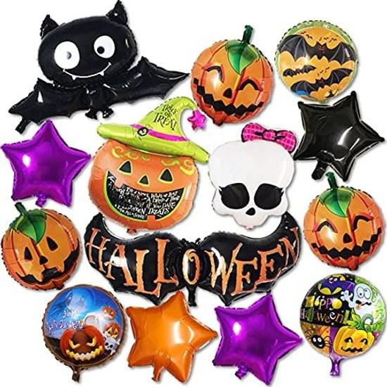 (Radiant Party) Halloween Decoration Balloon Luxurious Set