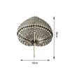 Bamboo Straw Woven Fans Natural Hand Fan Home Decor Rattan Fan  Bedroom