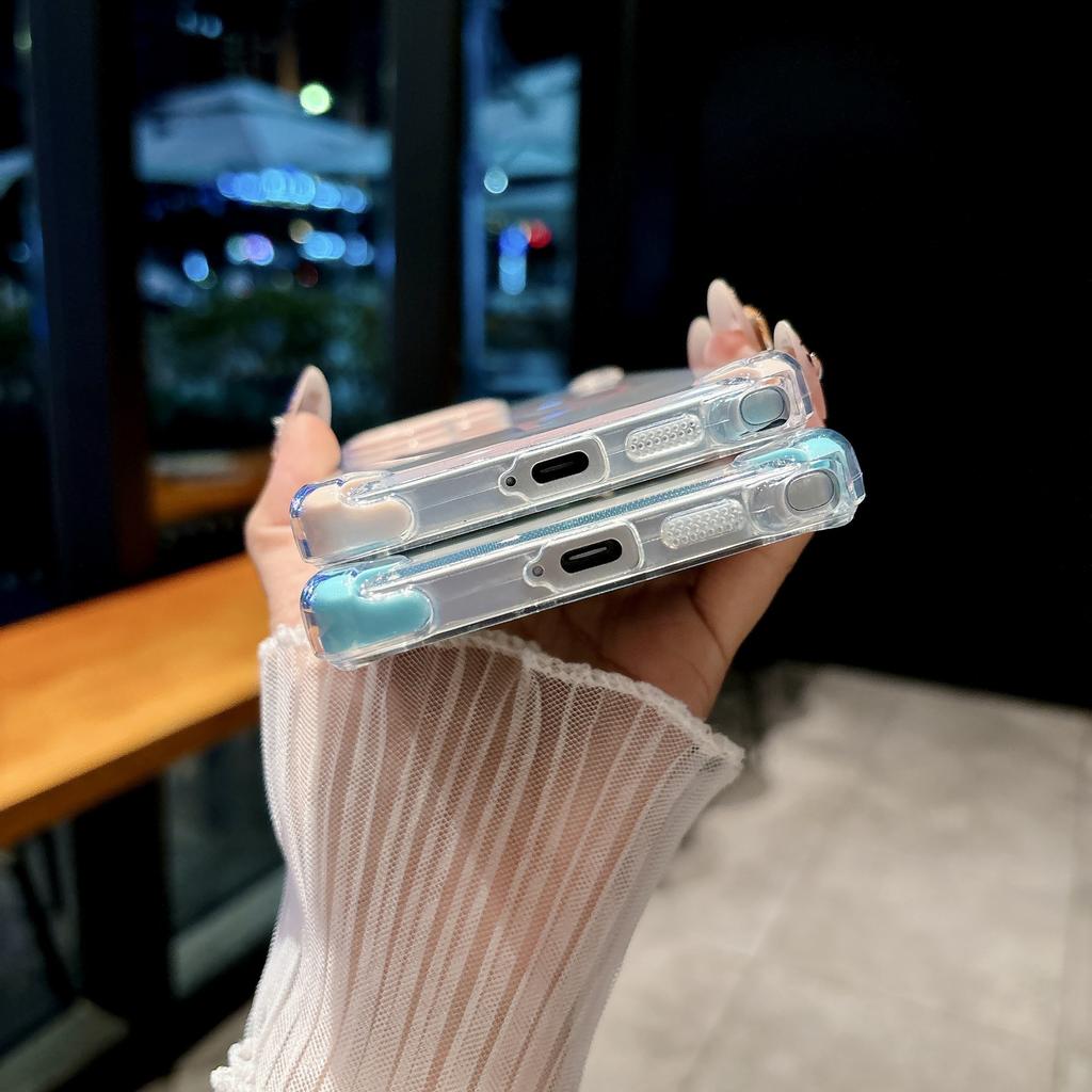 Anti fall Mobile Phone Case Suitable for Samsung S25ultra Mobile Phone Case Thin Ring Magnetic Suction S24FE Protective Case S23