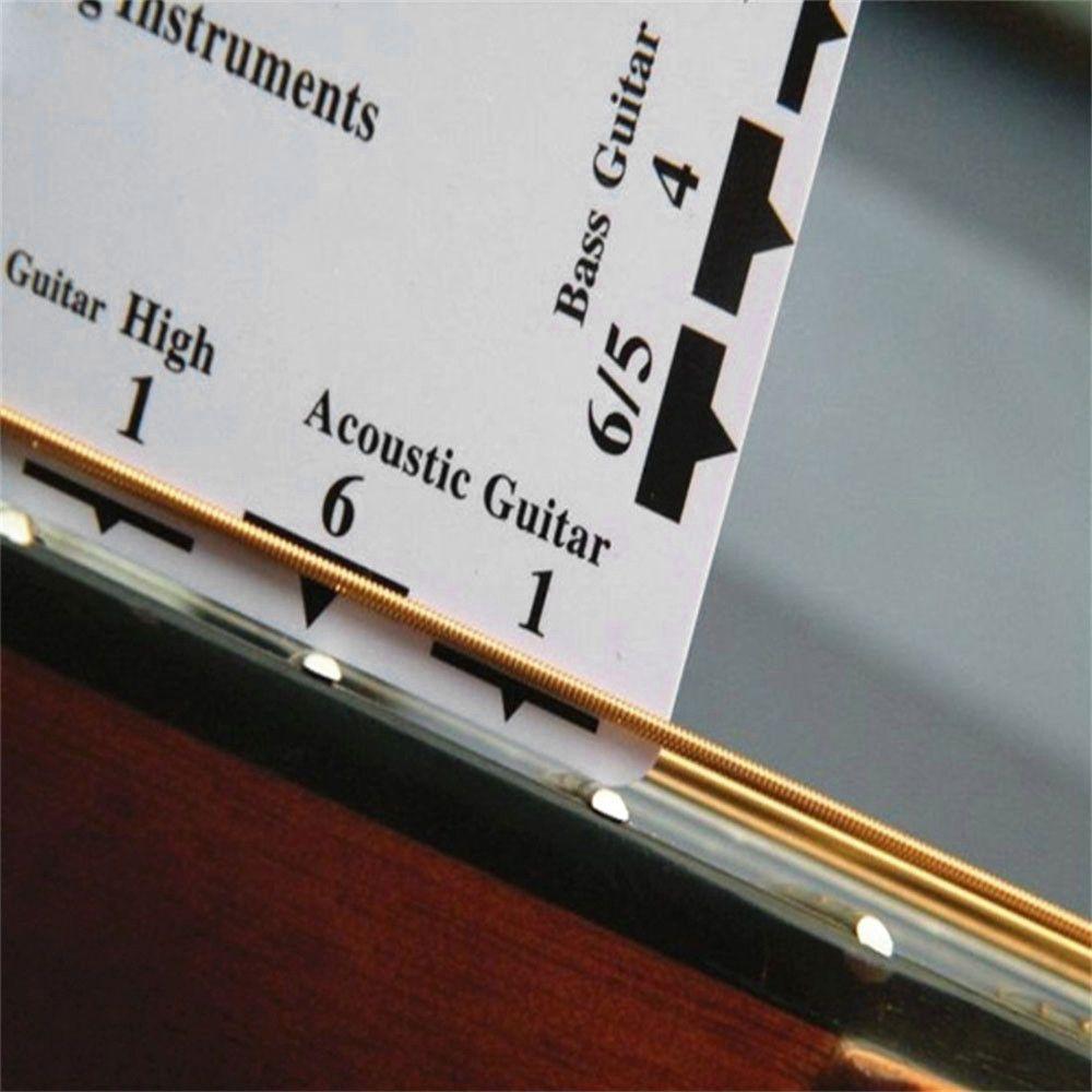 Accessories Leveling Luthiers Tool with String Action Ruler Measuring Ruler Guitar Neck Gauge