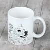 American Eskimo Dog, American Spitz - cup with a dog, personalized cup with a print, a classic gift for everyone from the Art-Dog brand