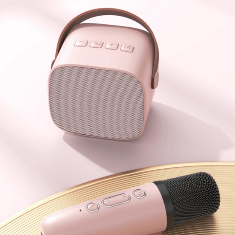 Portable Mini Bluetooth Speaker Karaoke Machine Karaoke Speaker  Party Gift