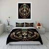 "Egyptian Eagle Eye Decor Set" Soft Skin-Friendly Bedding Set Includes 1 Duvet Cover And 2 Pillowcase, Gift
