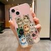 Cute Popular Coffee Cat Cartoon  Phone Case For iPhone 17 16e 16 15 14 13 12 11mini Pro Max X XR XSMAX 8 7 Air Plus Soft Cover