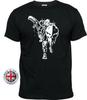 KALEB DAARK Tshirt Champion of MALAL.Fantasy Hero Black T Shirt Mens Womens Tees Top.Unisex + Fitted